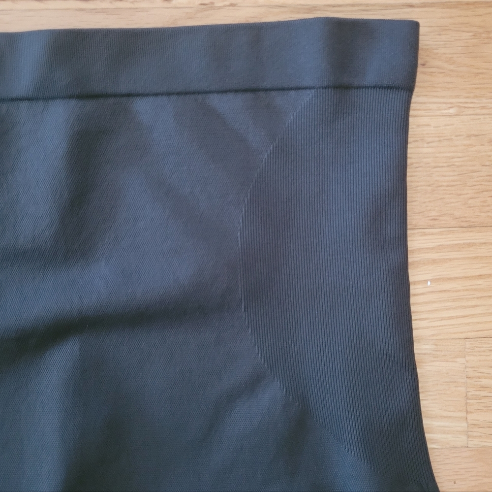 SHAPERMINT ESSENTIALS HIGH WAISTED SHAPING LEGGINGS GRAY PLUS 2XL - Picture 4 of 12
